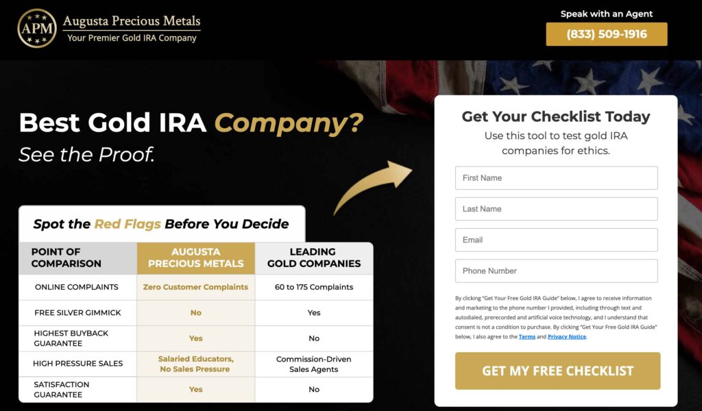 Augusta Precious Metals Website